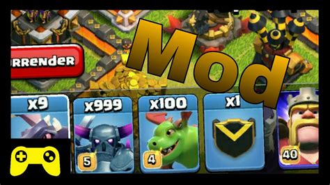 clash of clans modded